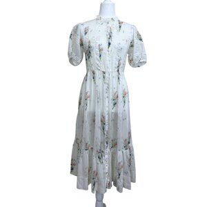 den haleigh floral cotton maxi dress Den - HMD -- HALEIGH DRESS
